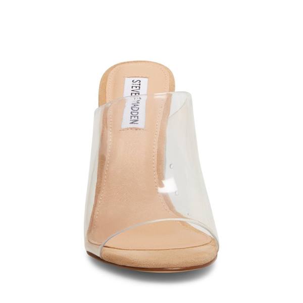 Steve Madden Classify Women's Heels Clear | SM-896YT