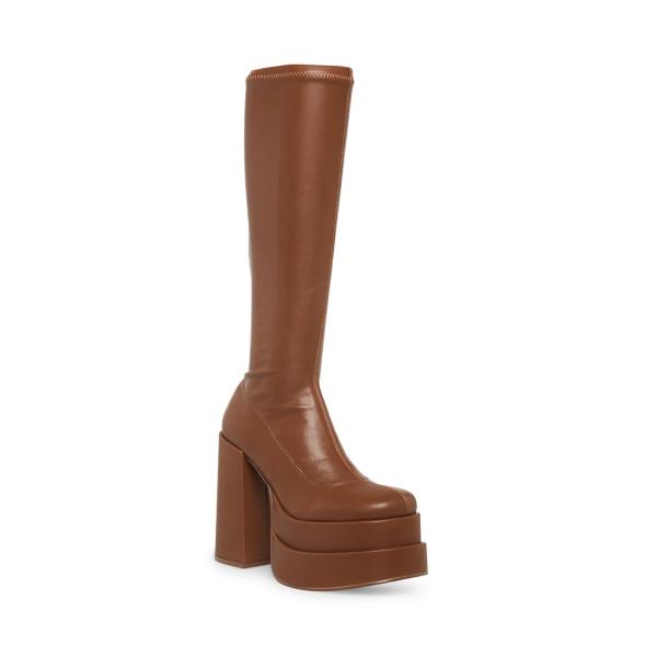 Steve Madden Cypress Women's Boots Brown | SM-317NL