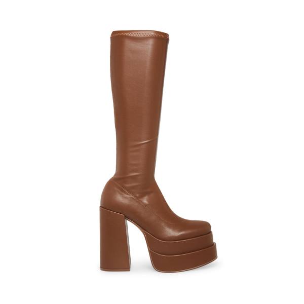 Steve Madden Cypress Women\'s Boots Brown | SM-317NL