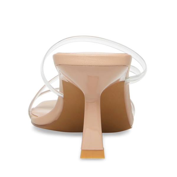 Steve Madden Demi Women's Heels Clear | SM-062YW