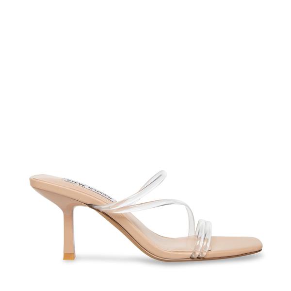 Steve Madden Demi Women\'s Heels Clear | SM-062YW