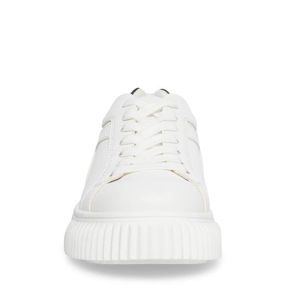 Steve Madden Dillyn Women's Sneakers White Black | SM-267GX