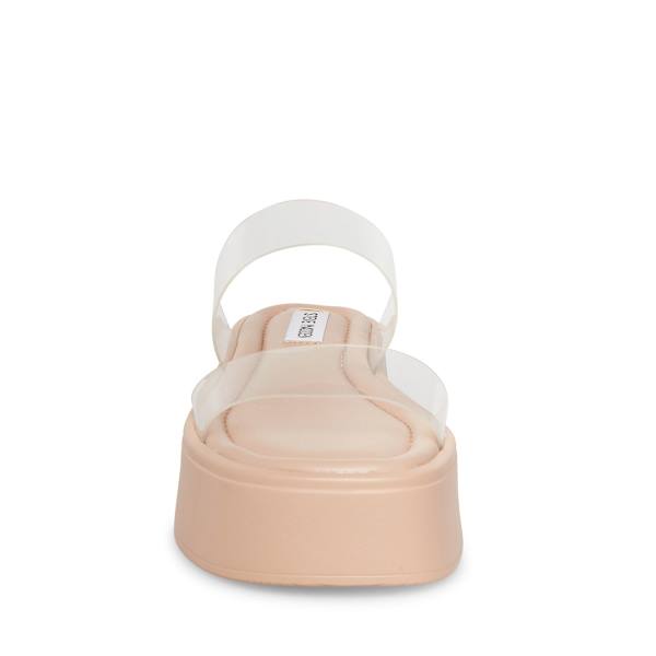 Steve Madden Dorian Women's Sandals Clear | SM-903EY
