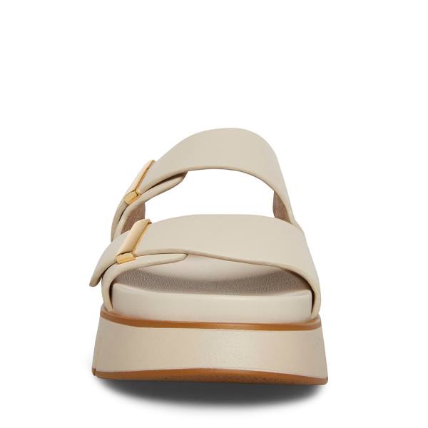 Steve Madden Elke Women's Sandals White | SM-528LV