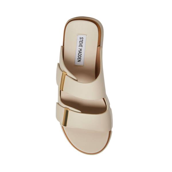 Steve Madden Elke Women's Sandals White | SM-528LV