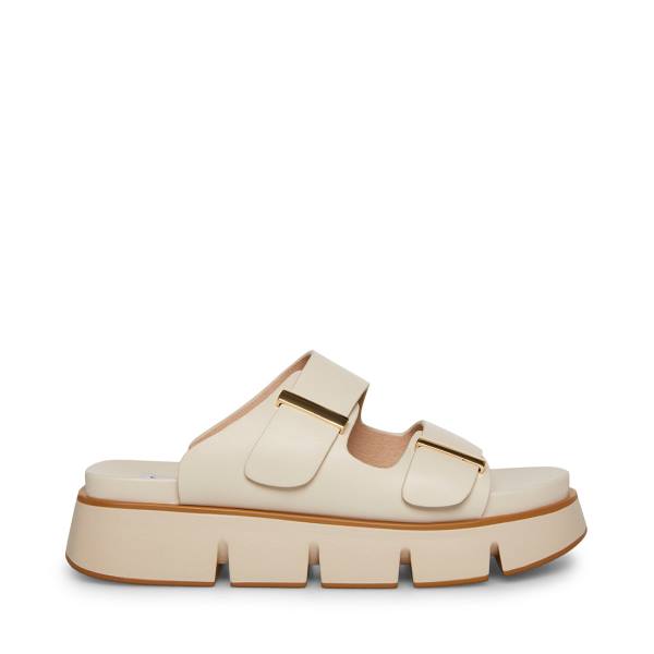 Steve Madden Elke Women\'s Sandals White | SM-528LV