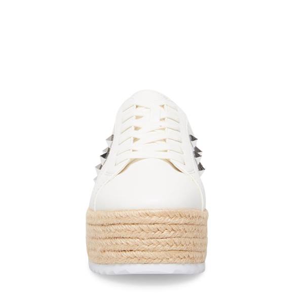 Steve Madden Elodie Women's Flat Shoes White Multicolor | SM-651LA