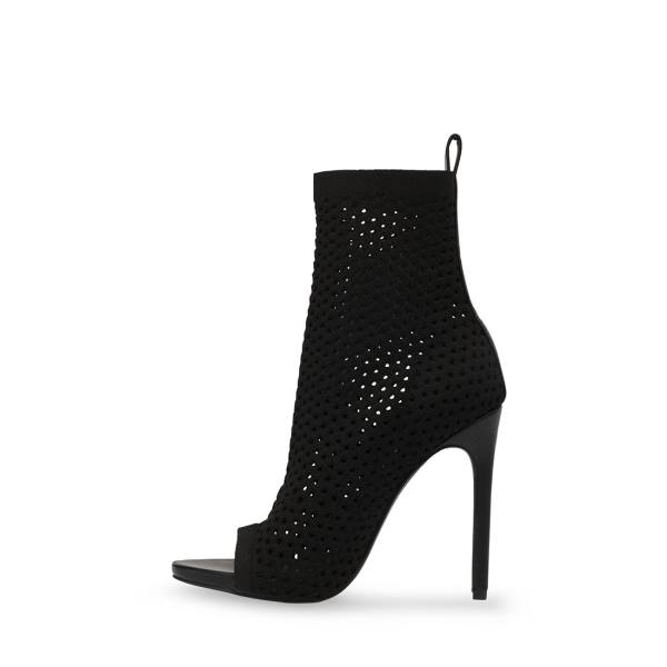 Steve Madden Evelina Women's Booties Black | SM-675YG