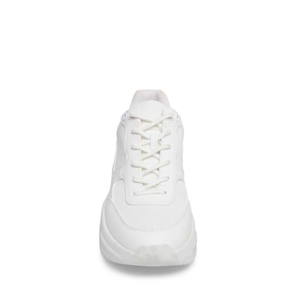 Steve Madden Evelyn Women's Sneakers White | SM-695DH