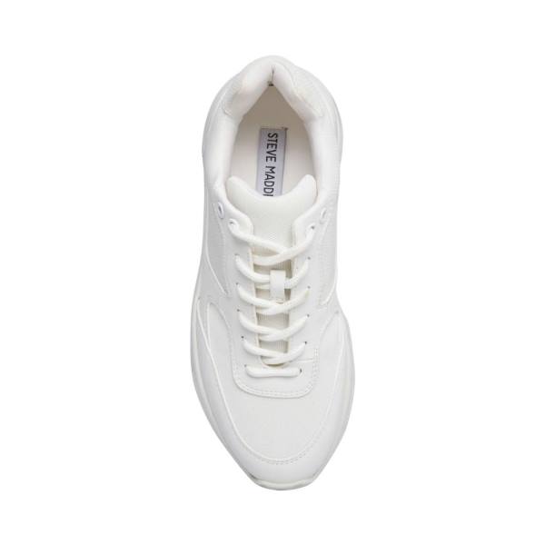 Steve Madden Evelyn Women's Sneakers White | SM-695DH