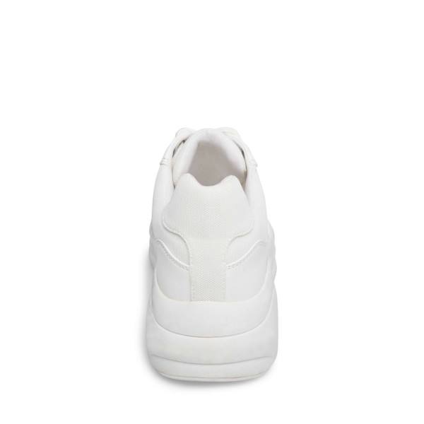 Steve Madden Evelyn Women's Sneakers White | SM-695DH