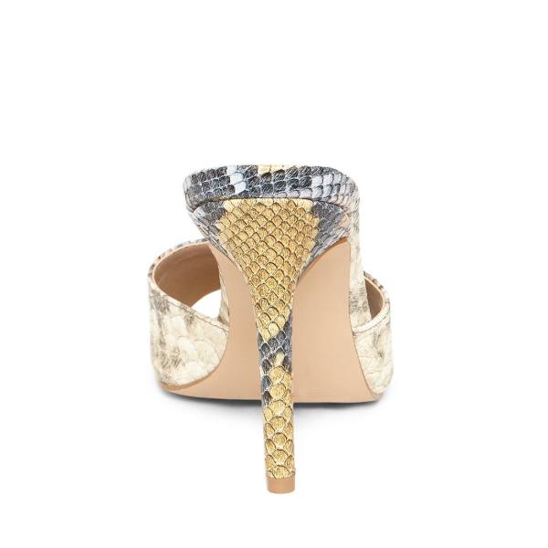 Steve Madden Feisty Snake Women's Heels Snake | SM-453IS