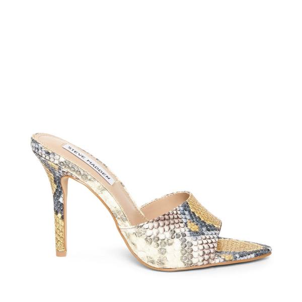 Steve Madden Feisty Snake Women\'s Heels Snake | SM-453IS