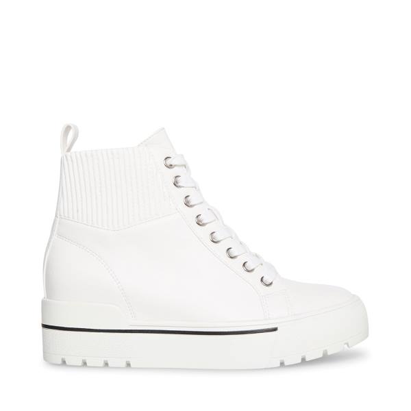Steve Madden Felix Women\'s Sneakers White | SM-629TY