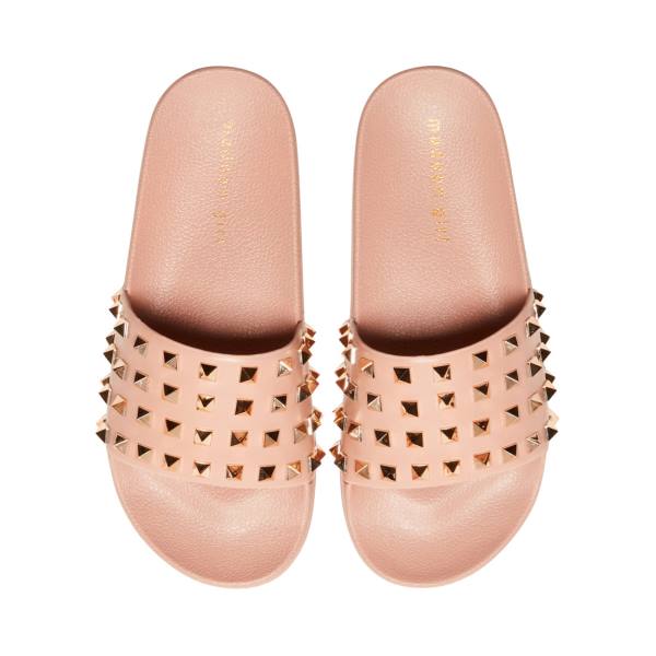 Steve Madden Flashh Blush Women's Sandals Pink | SM-438FY