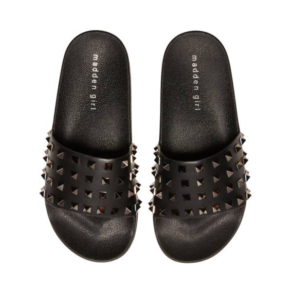 Steve Madden Flashh Paris Women's Sandals Black | SM-386BD