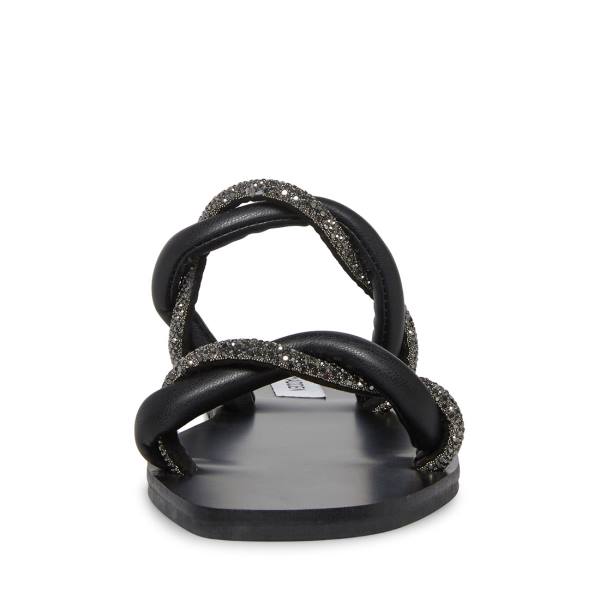 Steve Madden Flipped Women's Sandals Black Multicolor | SM-820LU