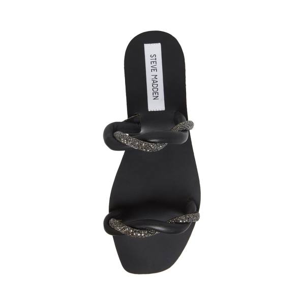 Steve Madden Flipped Women's Sandals Black Multicolor | SM-820LU