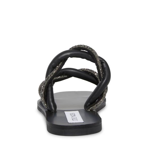 Steve Madden Flipped Women's Sandals Black Multicolor | SM-820LU