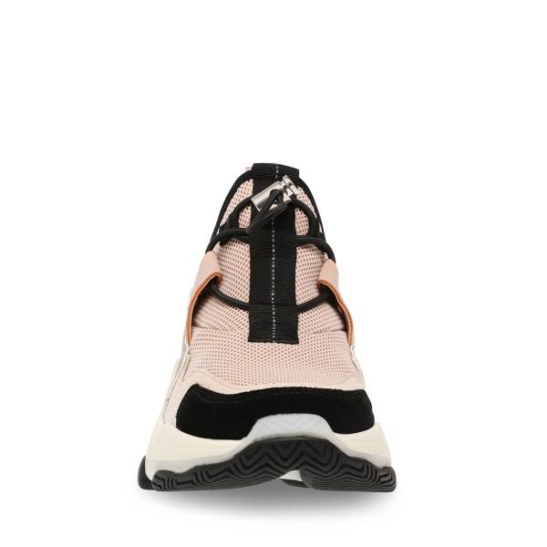 Steve Madden Fly Blush Women's Sneakers Pink Multicolor | SM-053OE