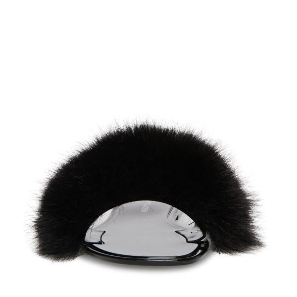 Steve Madden Fritzie Women's Slippers Black | SM-348OB