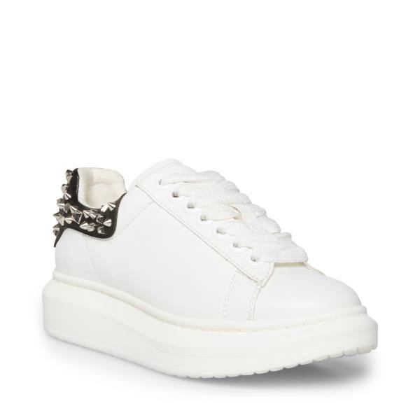 Steve Madden Gelsie Women's Sneakers White | SM-853JX