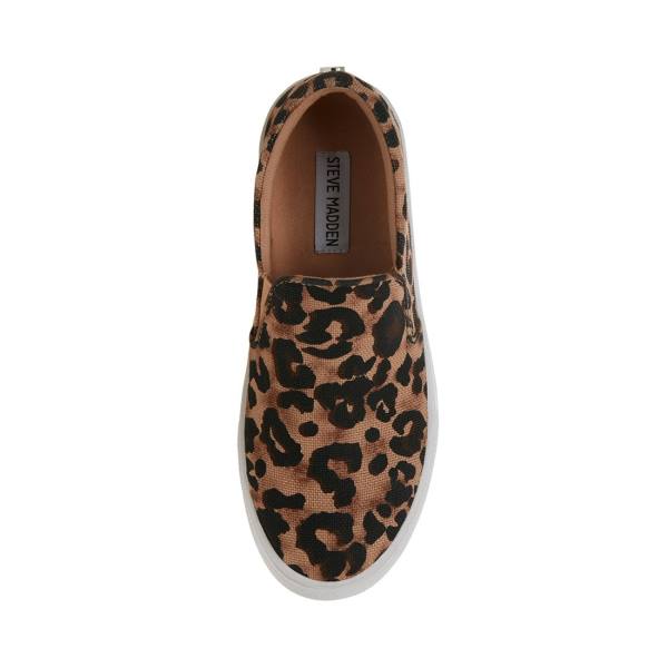 Steve Madden Gills-a Leopard Women's Sneakers Leopard | SM-864IQ