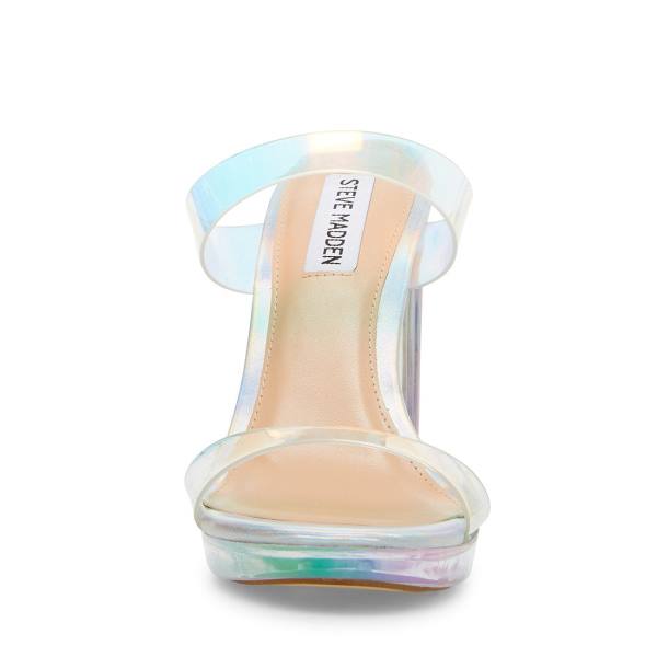 Steve Madden Glassify Women's Heels Rainbow | SM-036VC