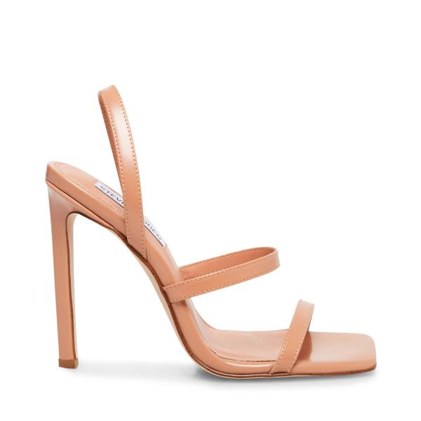 Steve Madden Grade Blush Patent Women\'s Heels Dark Pink | SM-843LS