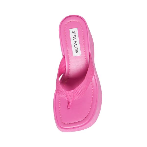 Steve Madden Gwen Women's Sandals Pink | SM-750XO