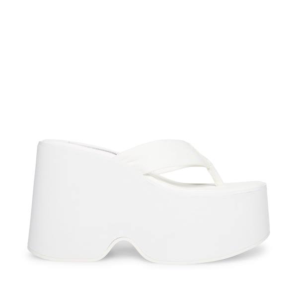Steve Madden Gwen Women\'s Sandals White | SM-680LN