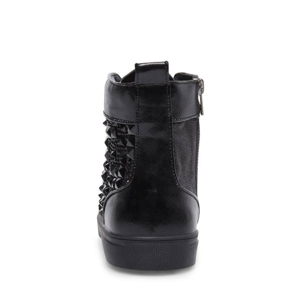 Steve Madden Headlines Men's Sneakers Black | SM-169VZ