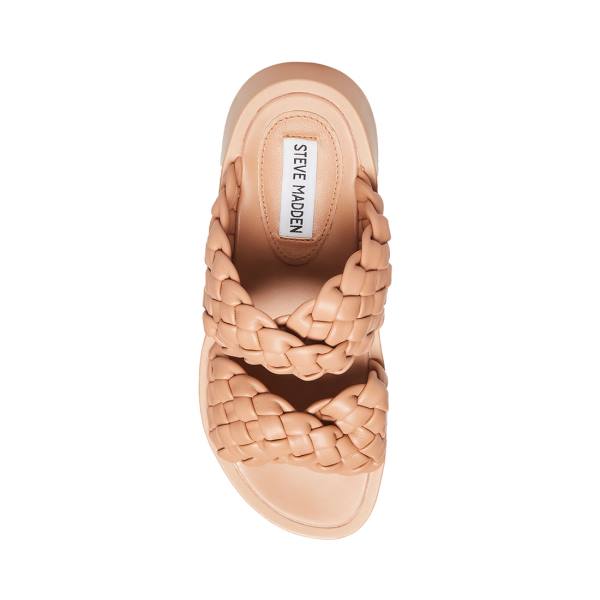 Steve Madden Helsa Blush Women's Sandals Pink | SM-804GT