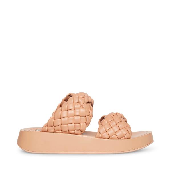 Steve Madden Helsa Blush Women\'s Sandals Pink | SM-804GT