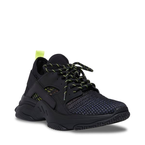 Steve Madden Isles2 Men's Sneakers Black Multicolor | SM-542JC