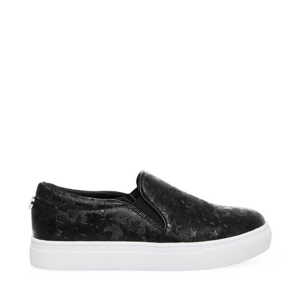 Steve Madden Jgills Kids\' Sneakers Black | SM-728OR