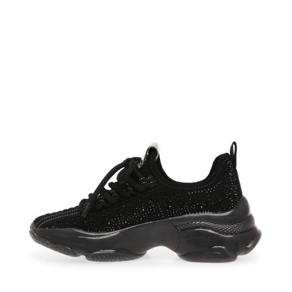 Steve Madden Jmaxima Kids' Sneakers Black | SM-249WG