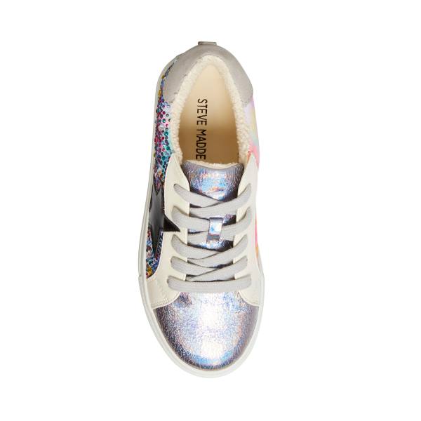 Steve Madden Jrezumer Bright Kids' Sneakers Light Multicolor | SM-724SZ
