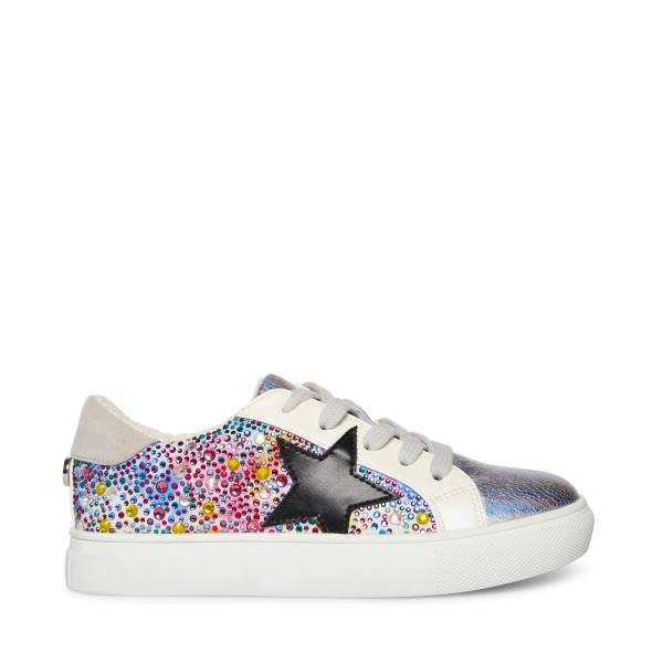 Steve Madden Jrezumer Bright Kids\' Sneakers Light Multicolor | SM-724SZ