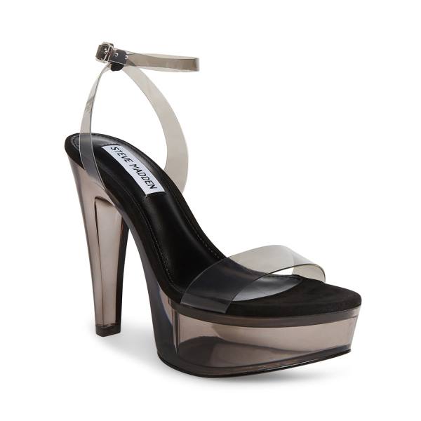 Steve Madden Julien Women's Heels Black | SM-356DQ