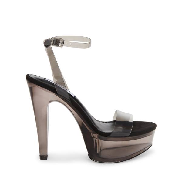 Steve Madden Julien Women\'s Heels Black | SM-356DQ
