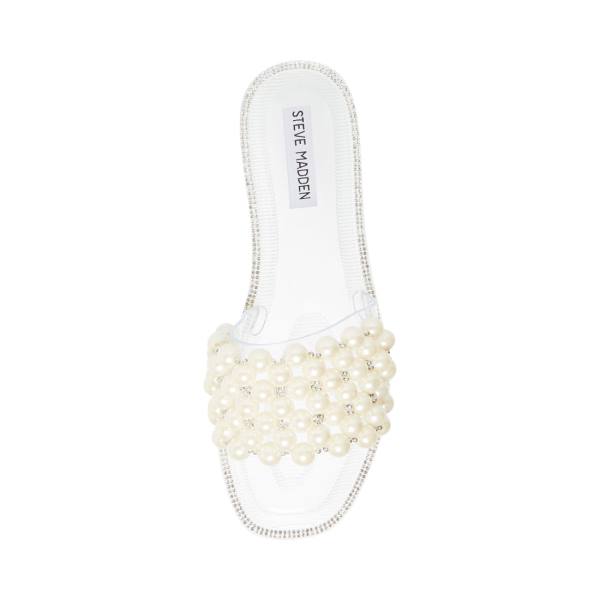 Steve Madden Juliet Women's Sandals Clear | SM-438ZI