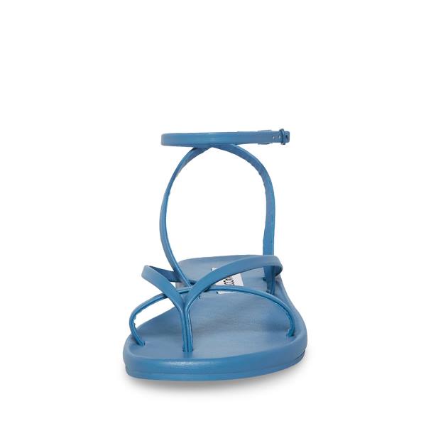 Steve Madden Juno Women's Sandals Blue | SM-174VM
