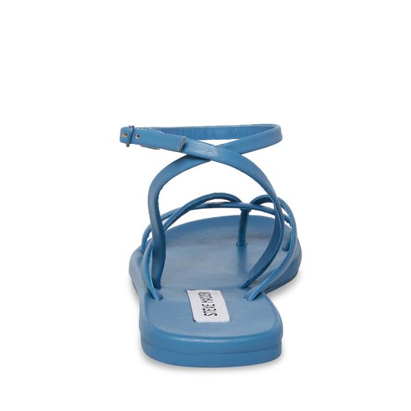 Steve Madden Juno Women's Sandals Blue | SM-174VM