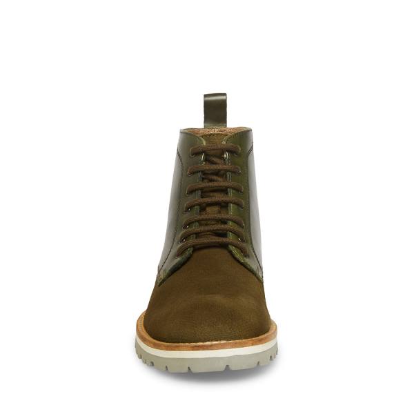 Steve Madden Kamryn Men's Boots Khaki | SM-285SW