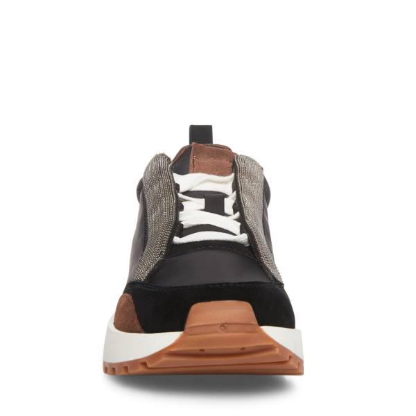 Steve Madden Keyan Women's Sneakers Black Multicolor | SM-325KU