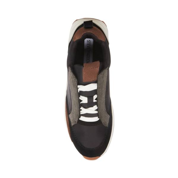 Steve Madden Keyan Women's Sneakers Black Multicolor | SM-325KU