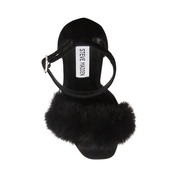 Steve Madden Kippins Women's Heels Black | SM-063NA