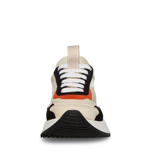 Steve Madden Korry Women's Sneakers Orange Multicolor | SM-983PQ