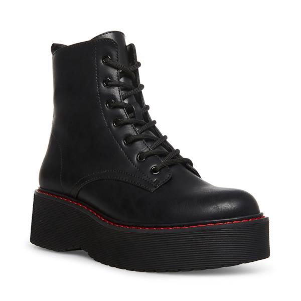 Steve Madden Kreed Paris Women's Booties Black | SM-235GW